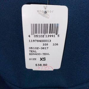 Windsor teal dress